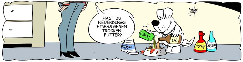 Einfallsreichtum und Einfühlungsvermögen in der Futterzubereitung