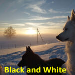 Black and White